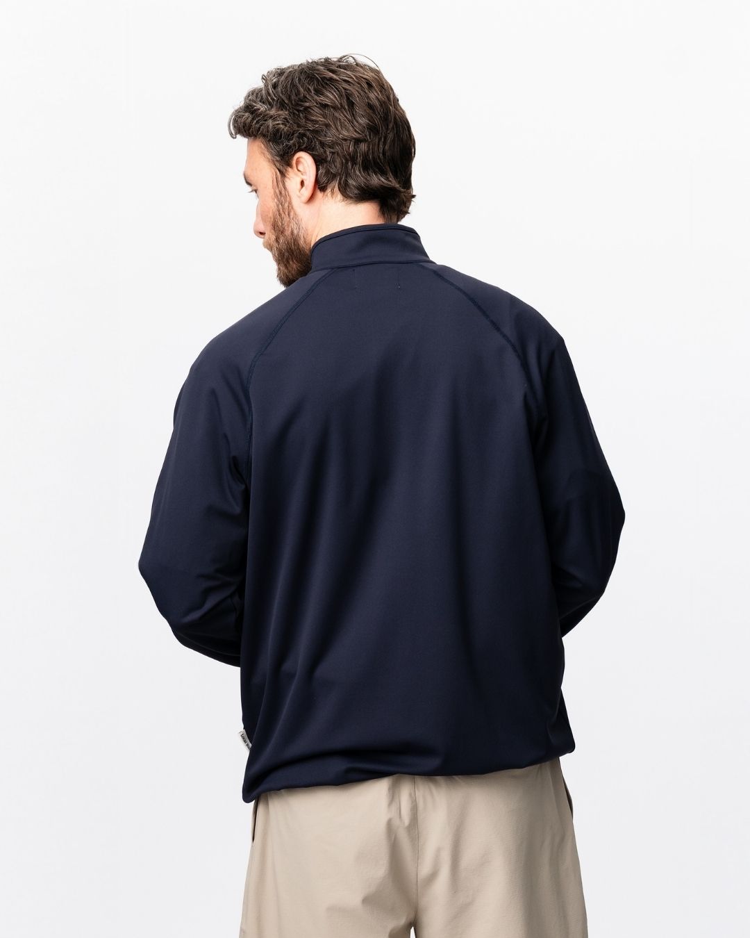 Midlayer Q-zip - Navy-4