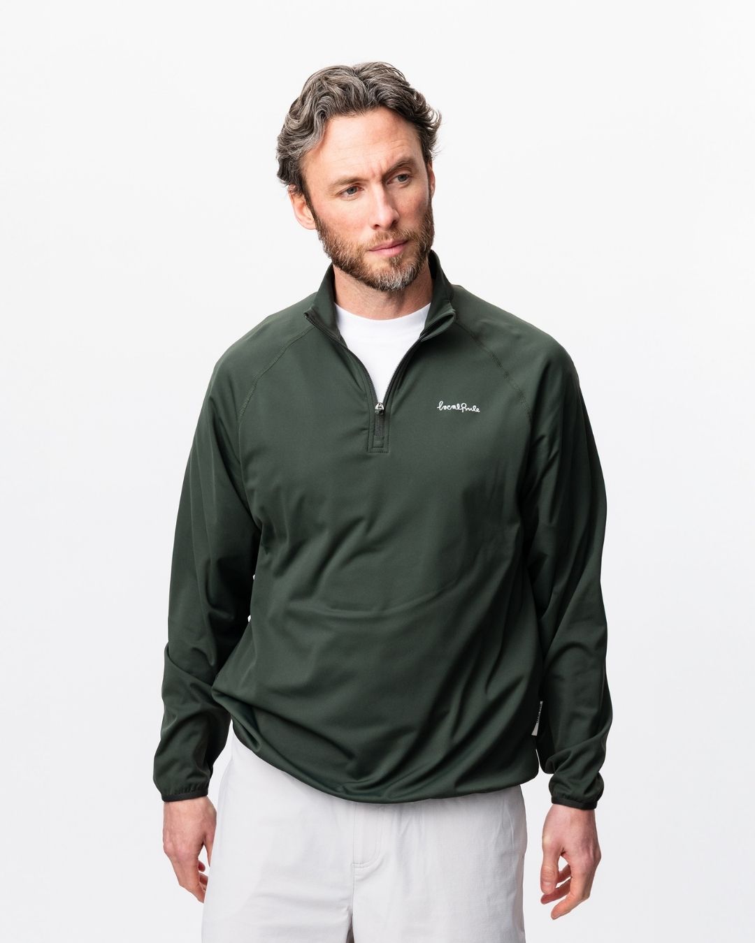 Midlayer Q-zip - Dark Green