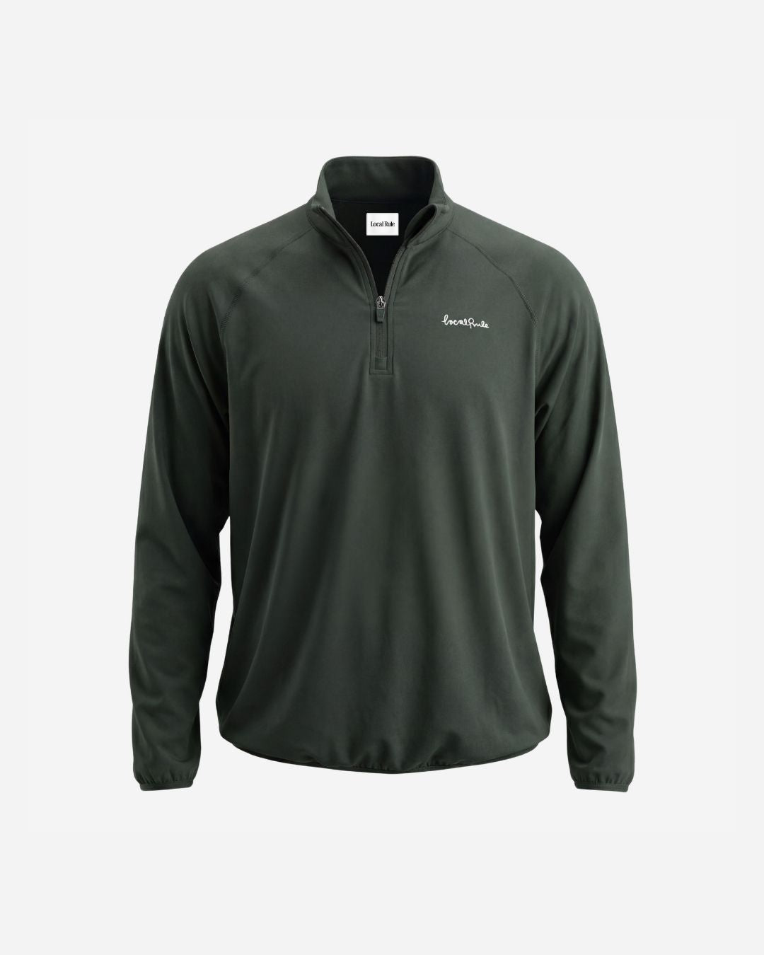 Midlayer Q-zip - Dark Green-4