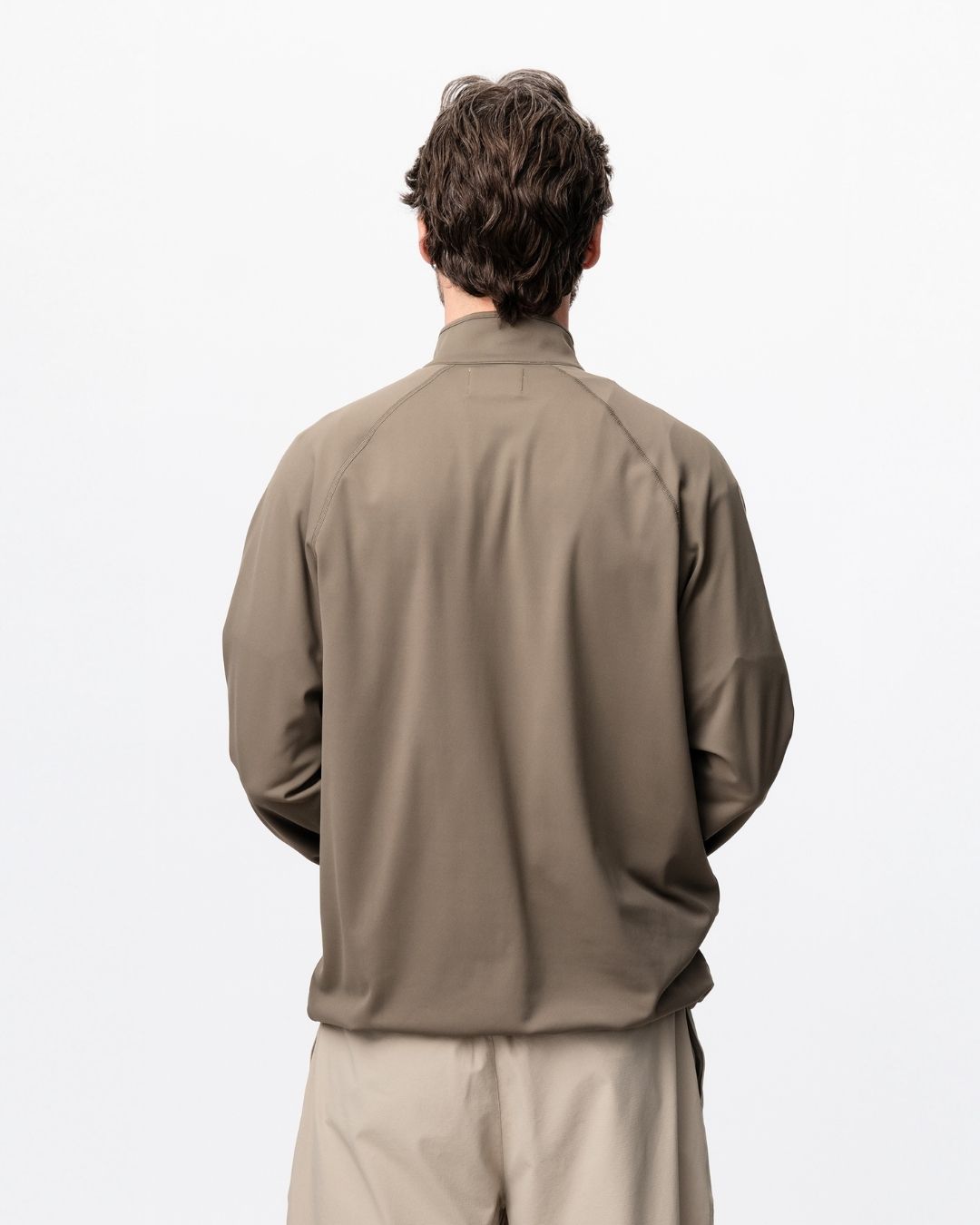 Midlayer Q-zip - Light Brown-6