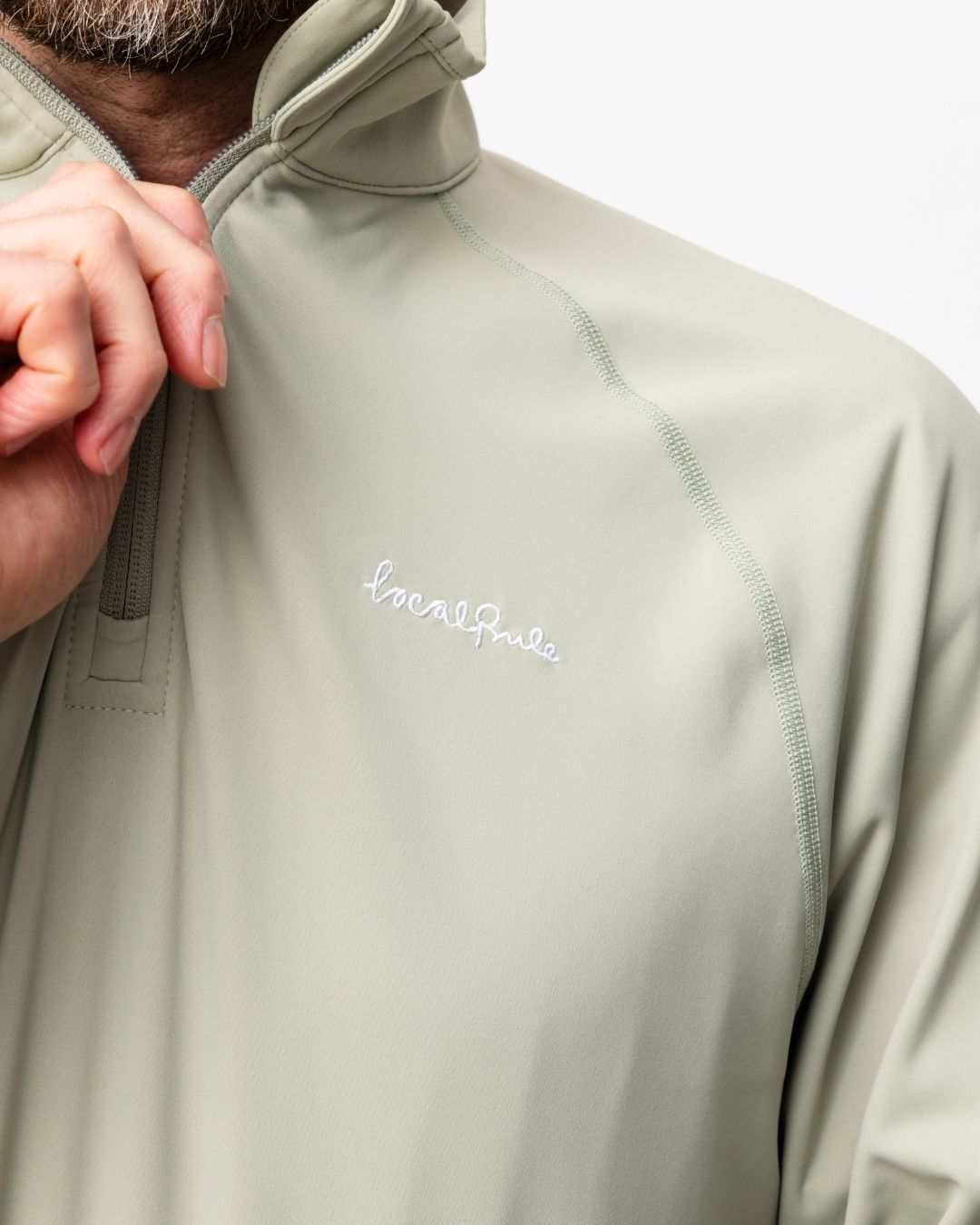 Midlayer Q-zip - Seagrass Green