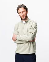 Midlayer Q-zip - Light Green