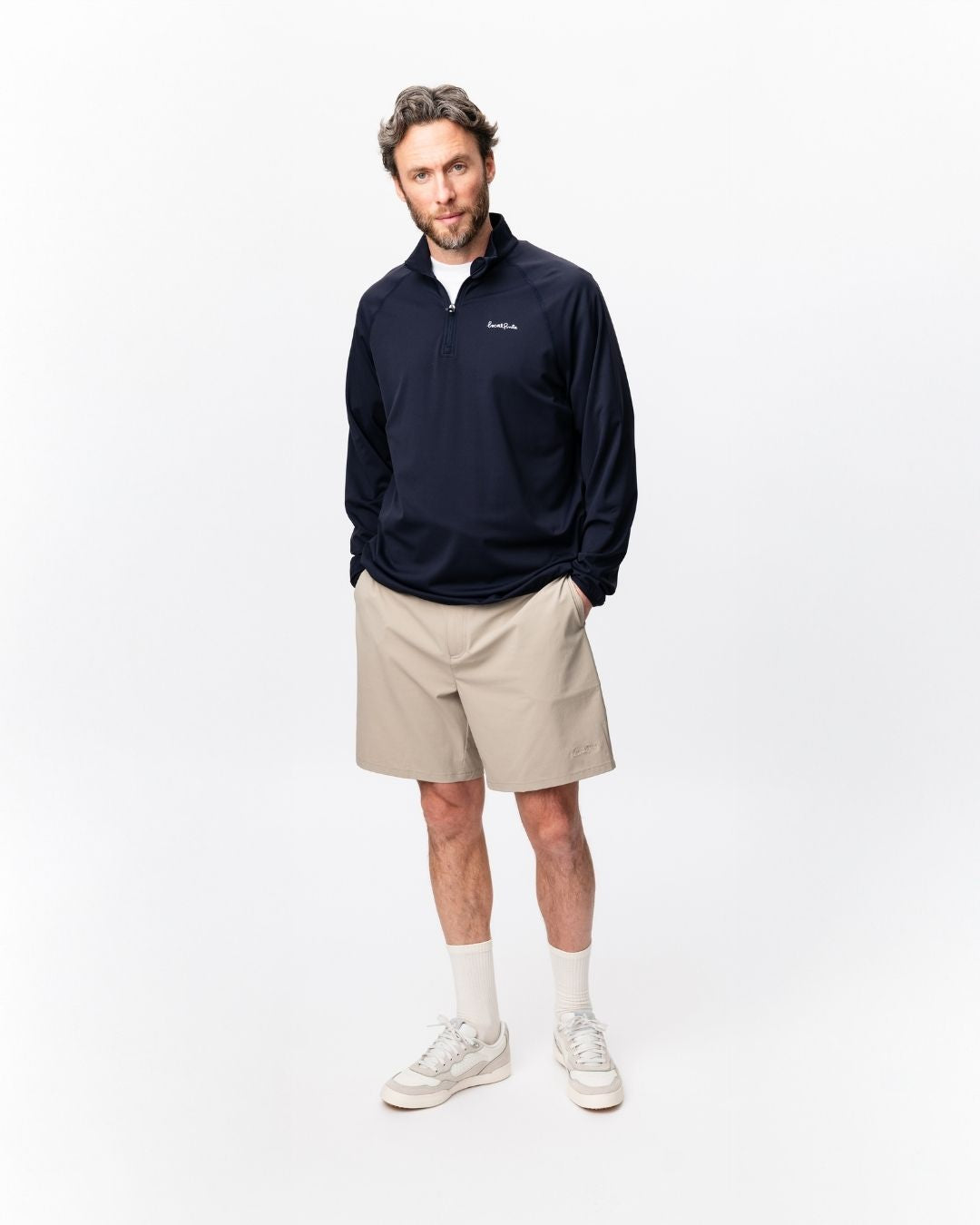 Midlayer Q-zip - Navy-7