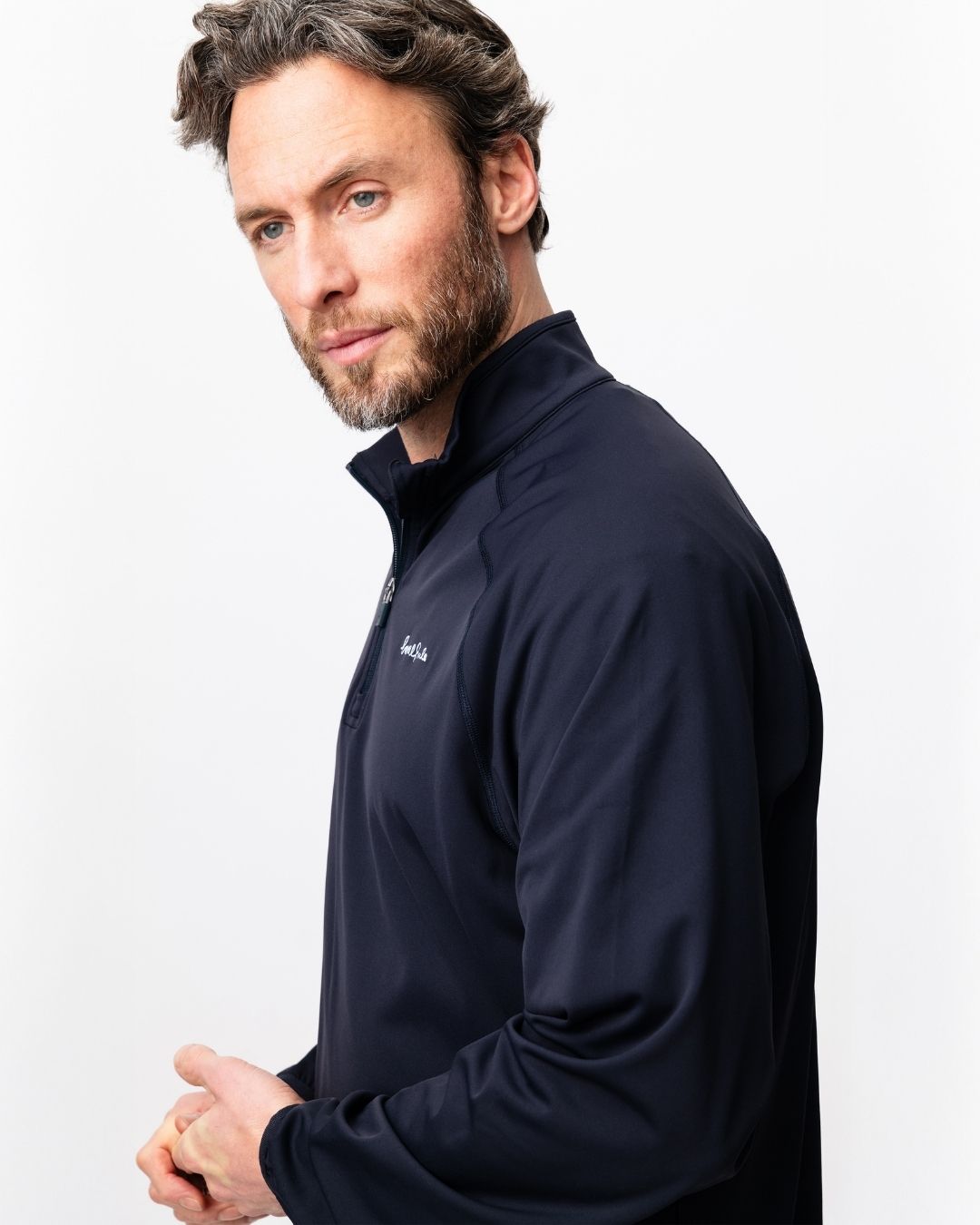Midlayer Q-zip - Navy-3