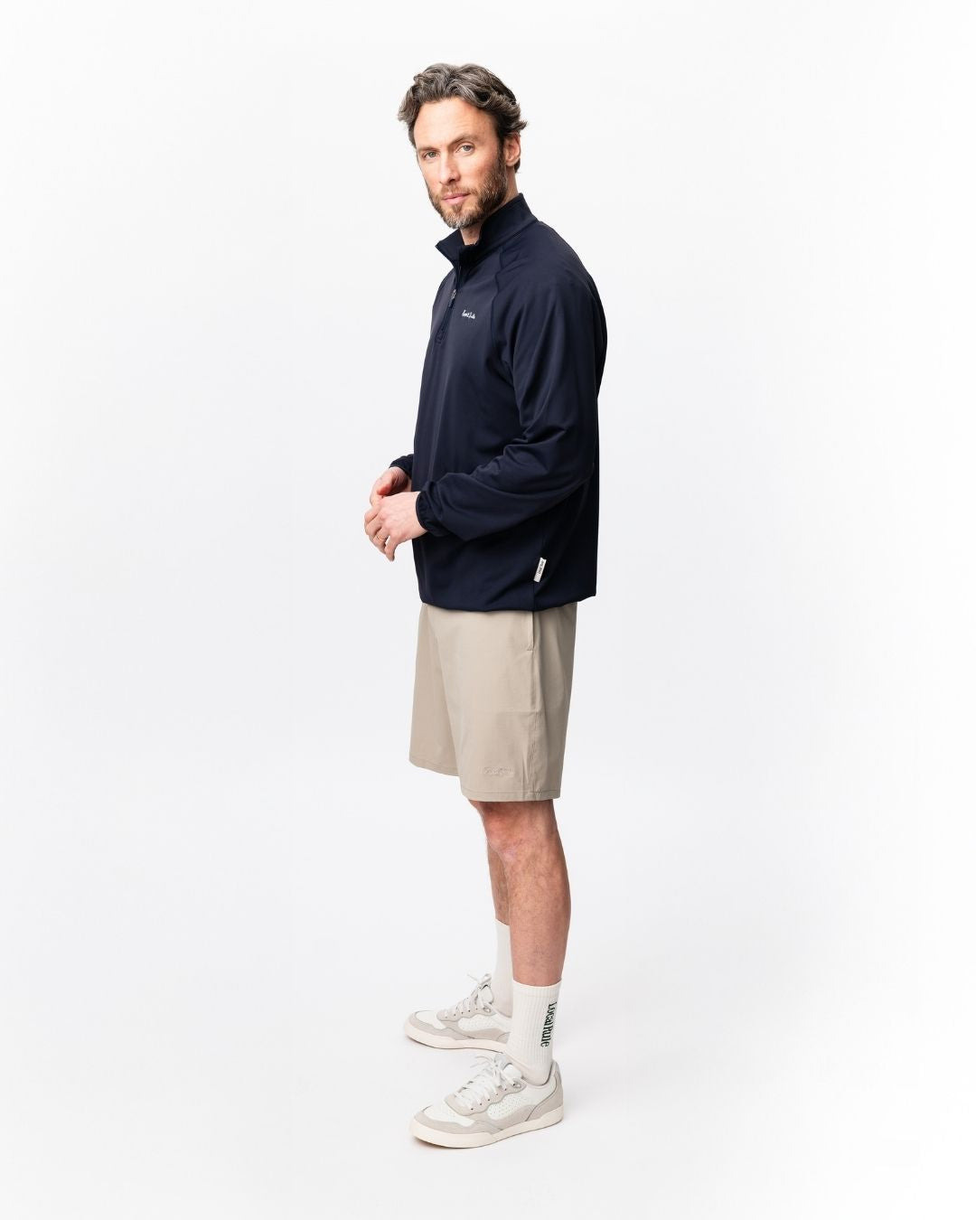 Midlayer Q-zip - Navy-8