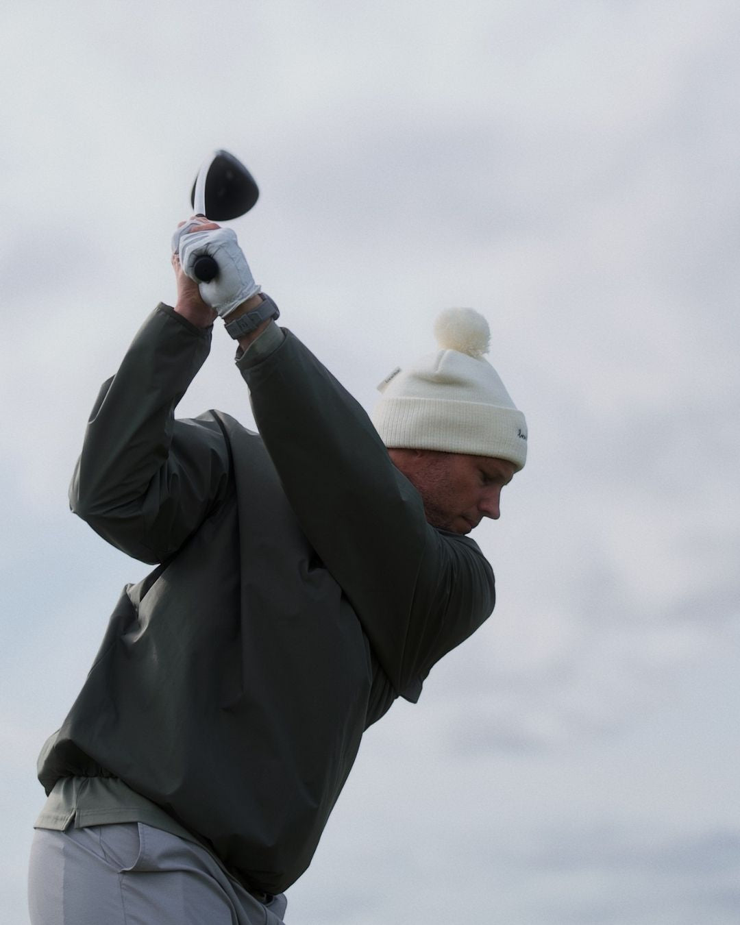 Pom Pom Beanie - Offwhite