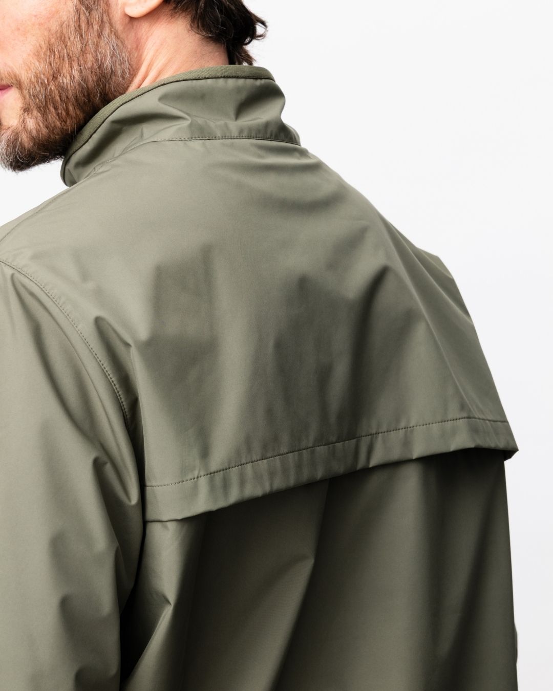 Tech Anorak - Dusty Olive-3
