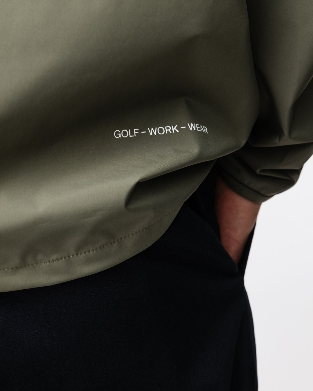 Tech Anorak - Dusty Olive-5
