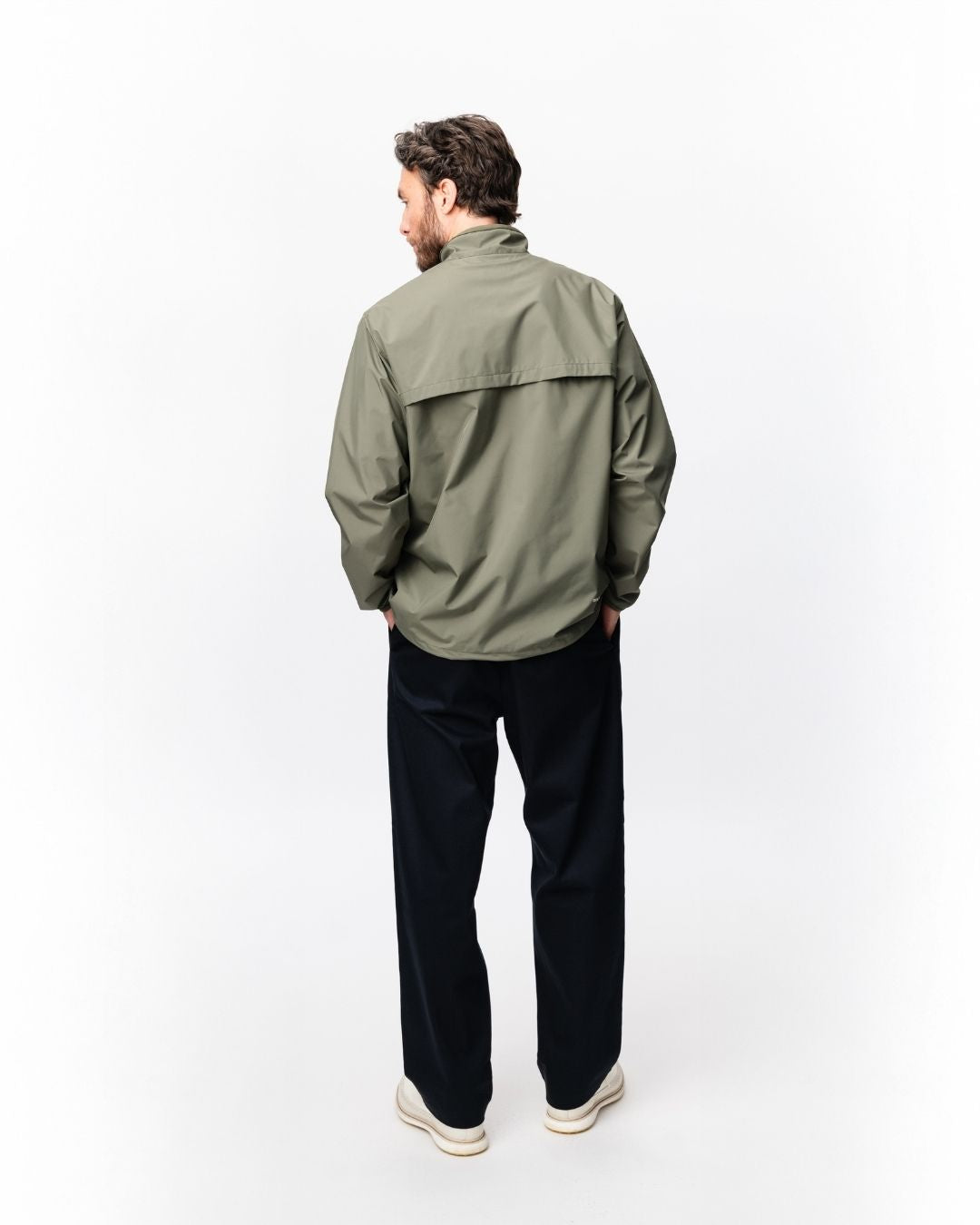Tech Anorak - Dusty Olive-8