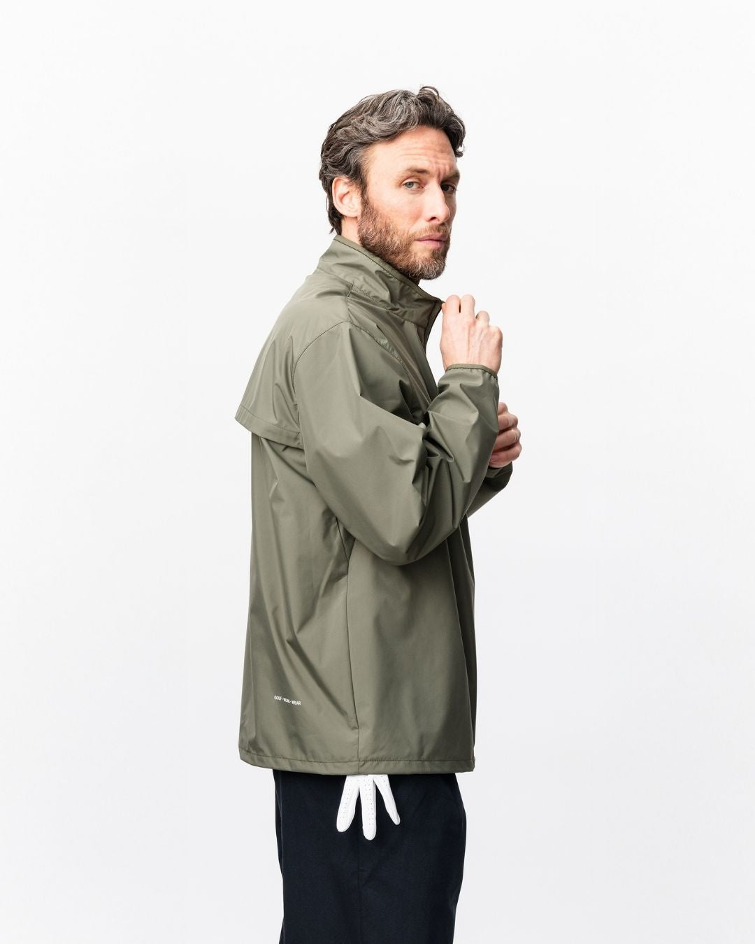 Tech Anorak - Dusty Olive-4