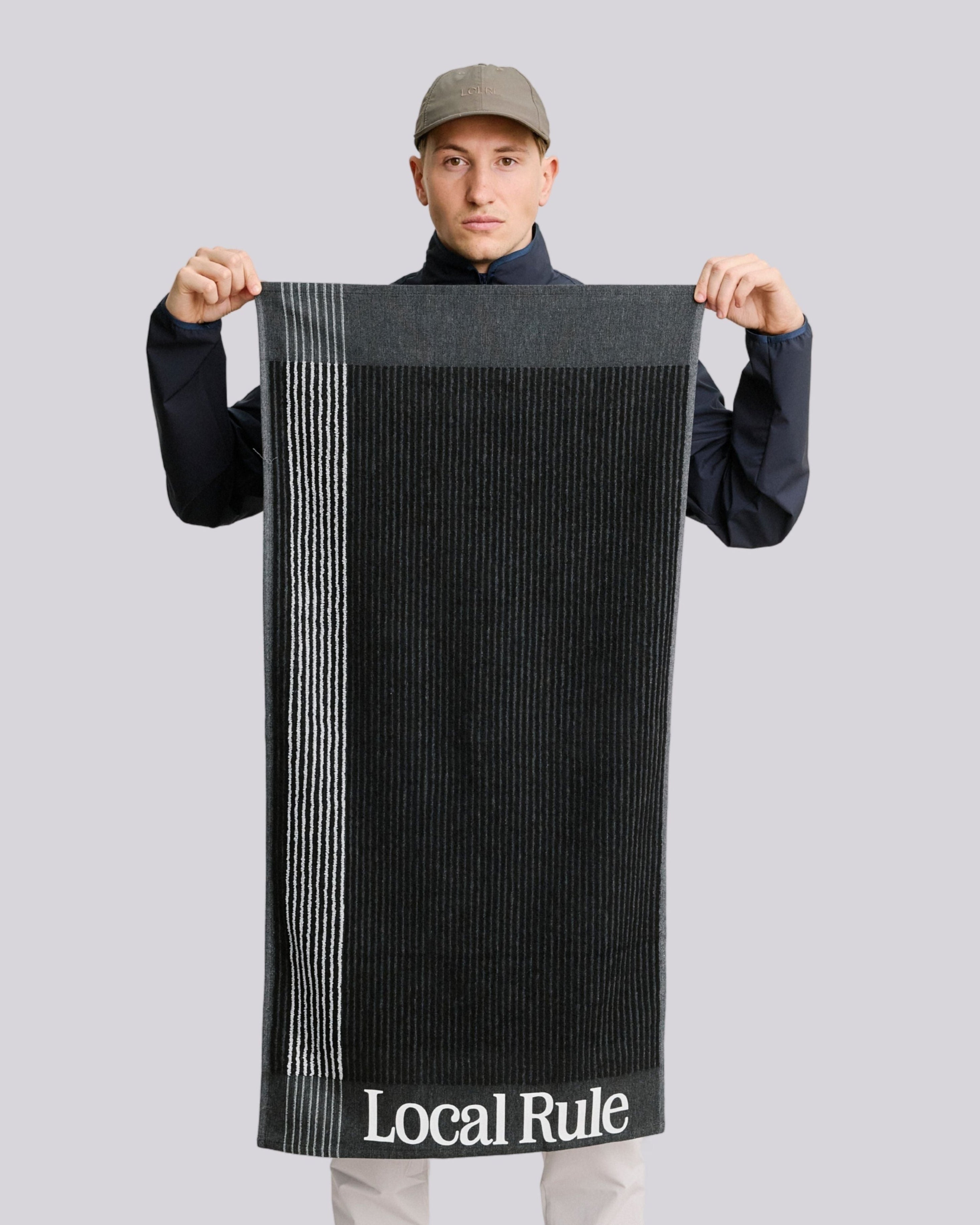 Gym Towel - Black-2