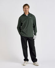 Midlayer Q-zip - Forest Green