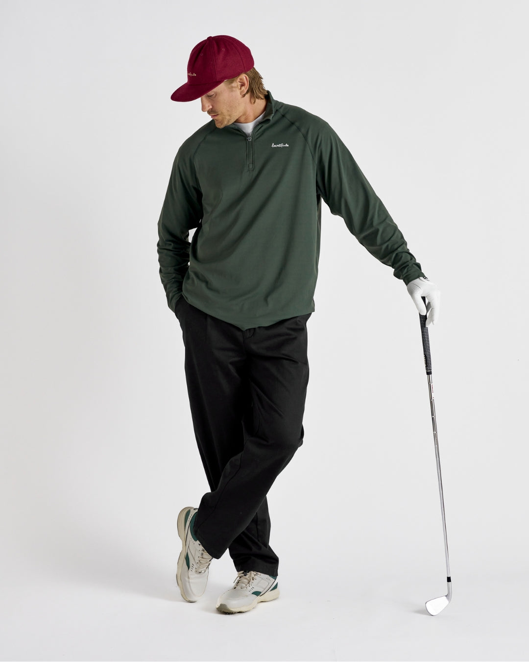 Q-zip Midlayer - Forest Green '25-2