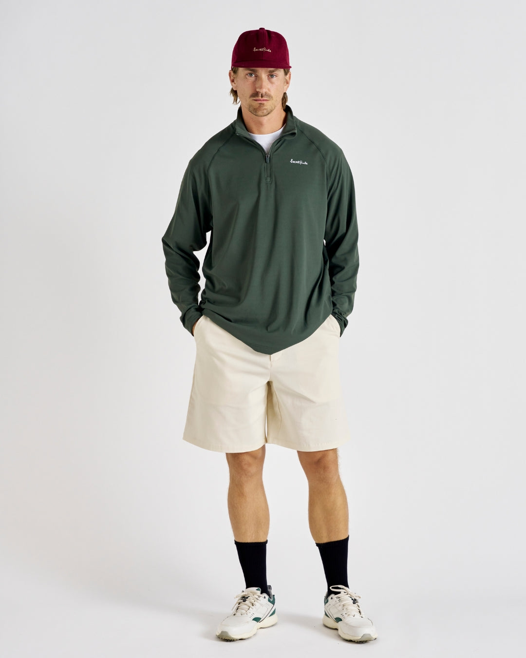 Q-zip Midlayer - Forest Green '25-3