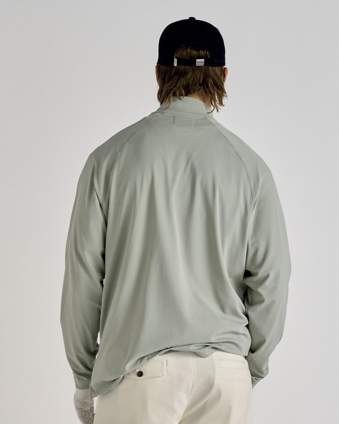 Midlayer Q-zip - Seagrass Green
