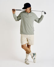 Midlayer Q-zip - Seagrass Green