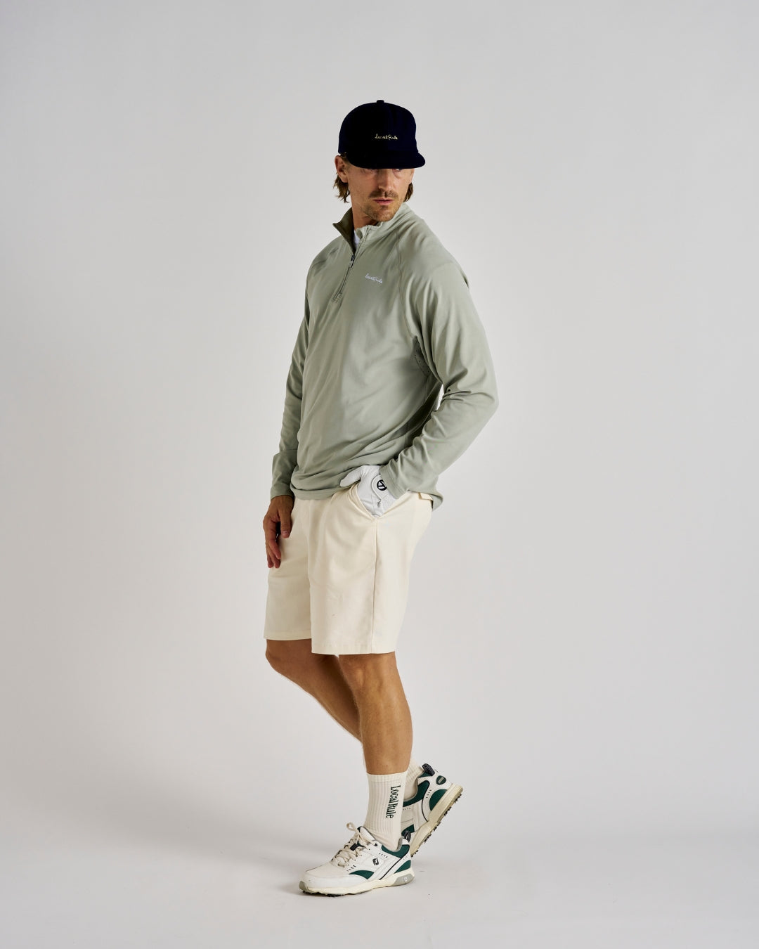 Q-zip Midlayer - Light Green '25-4