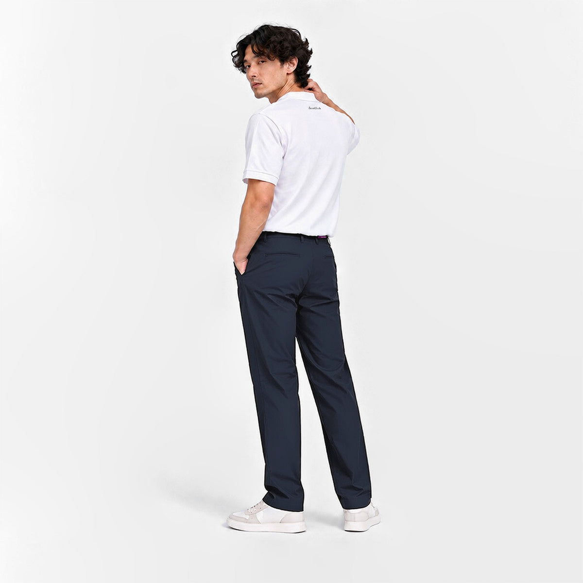 Lightweight Tech Pants - Dark Navy-4