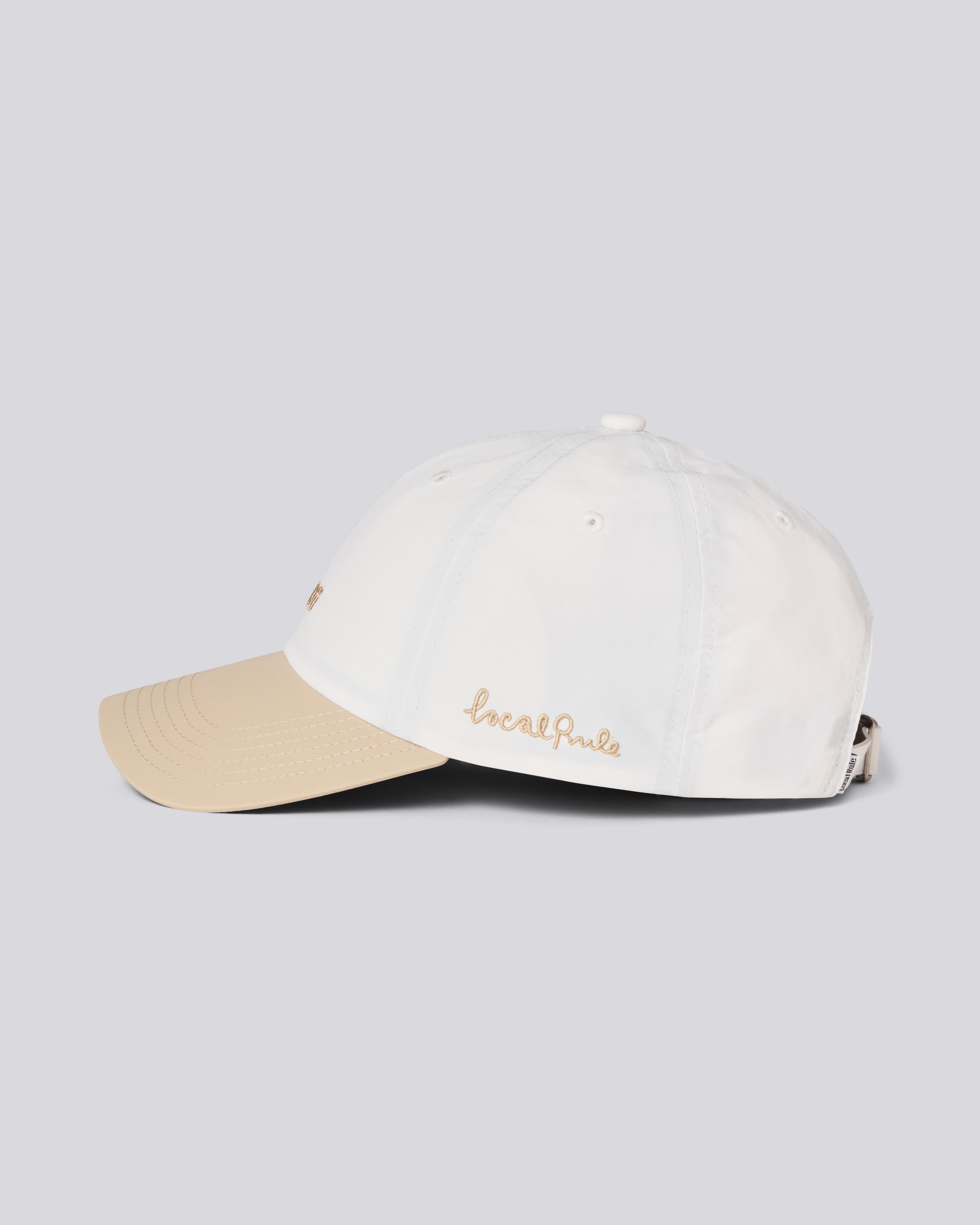Nylon Cap - Beige-4