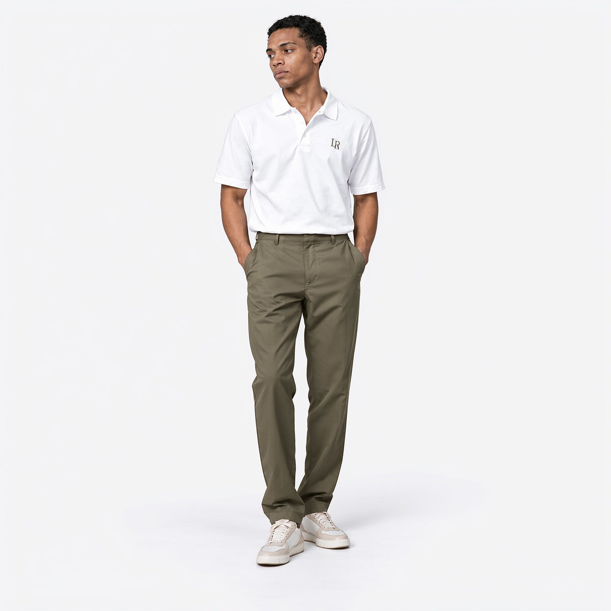 Lightweight Tech Pants - Dusty Olive-3