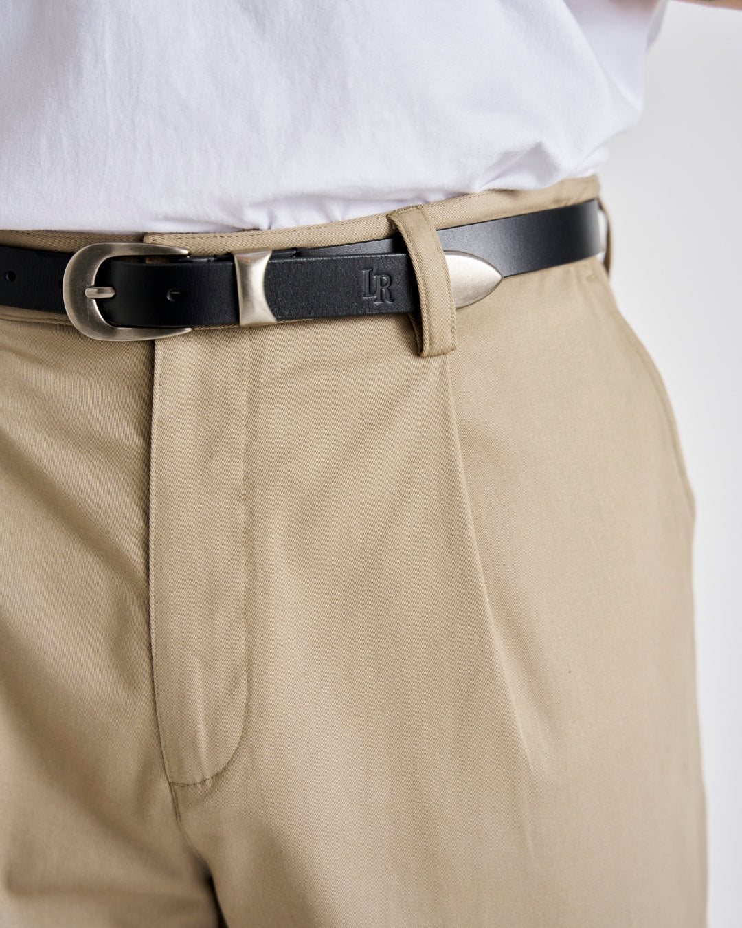 Pleated Trouser - Beige