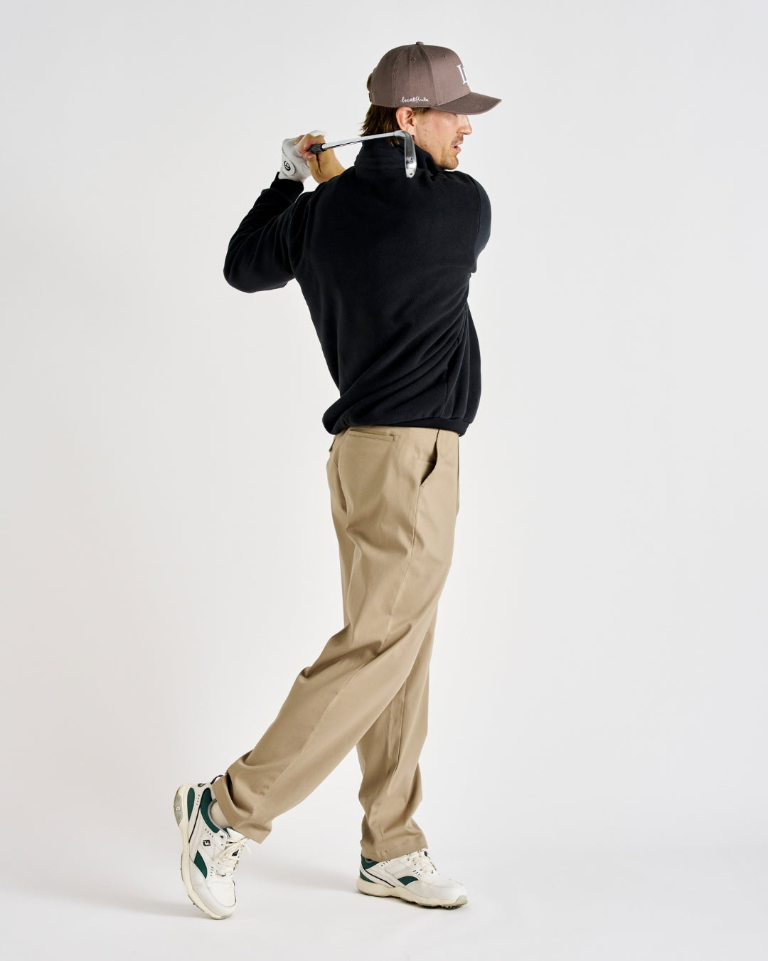 Pleated Trouser - Beige