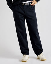 Pleated Trouser - Black