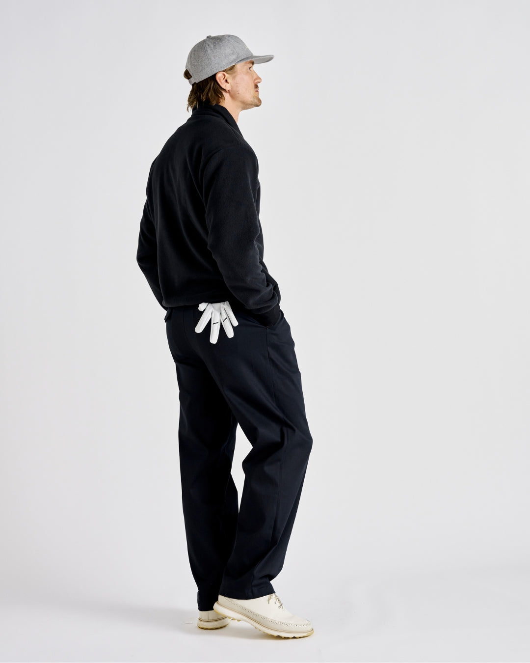 Pleated Trouser - Black