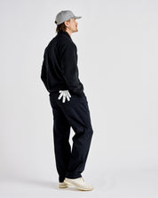 Pleated Trouser - Black