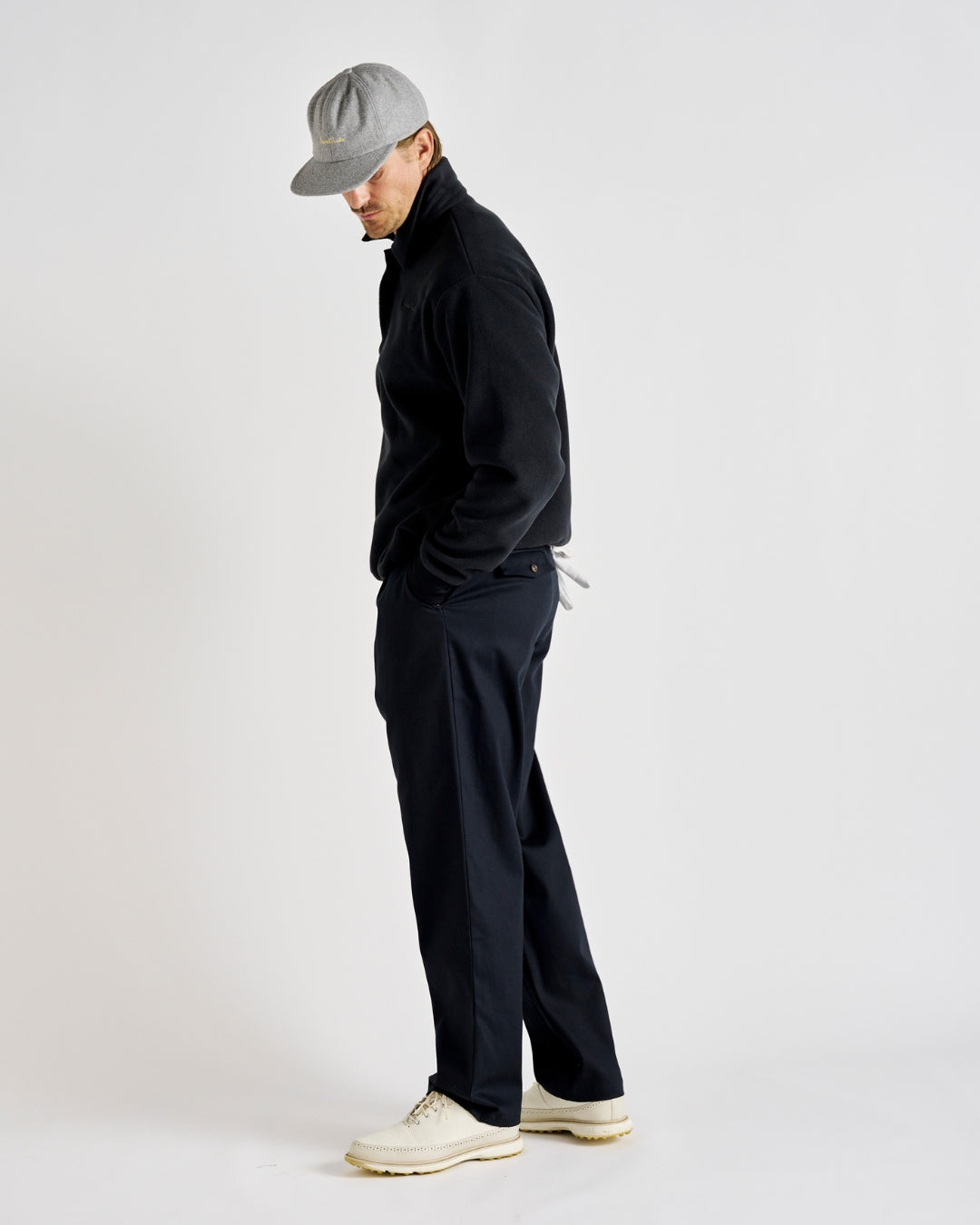 Pleated Trouser - Black