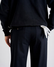 Pleated Trouser - Black