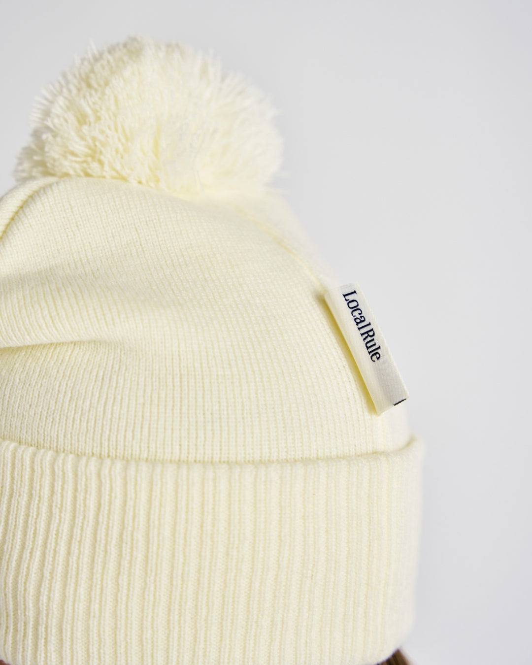 Pom Pom Beanie - Offwhite