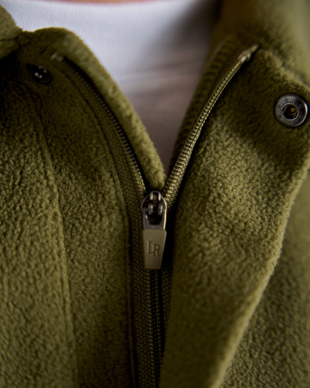 Q-zip Fleece Sweatshirt - Ivy Green