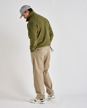 Q-zip Fleece Sweatshirt - Ivy Green