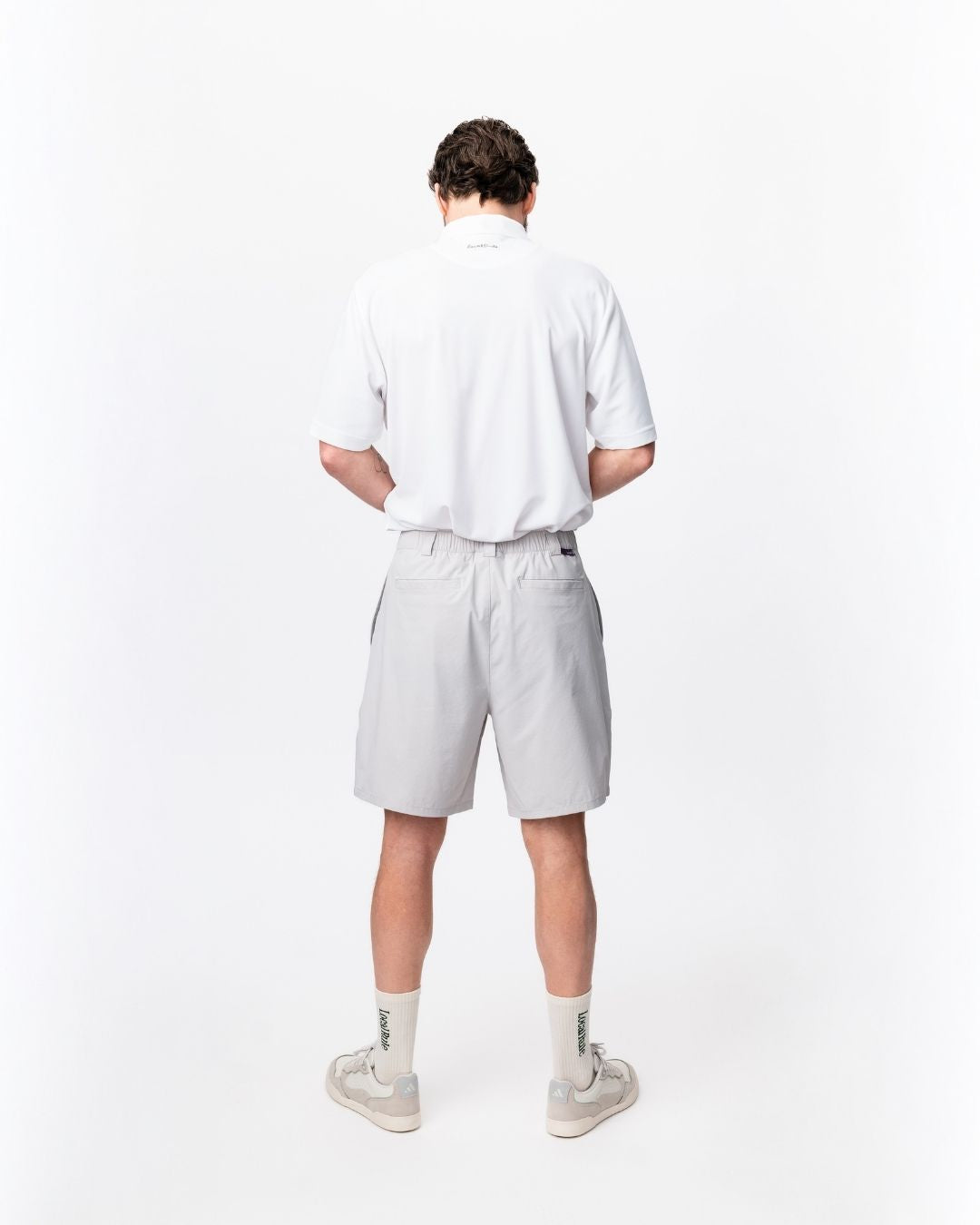 Tech Shorts - Light Grey-8