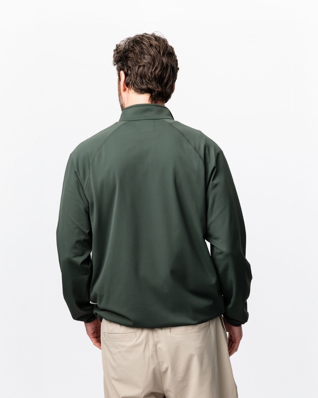Midlayer Q-zip - Dark Green-6