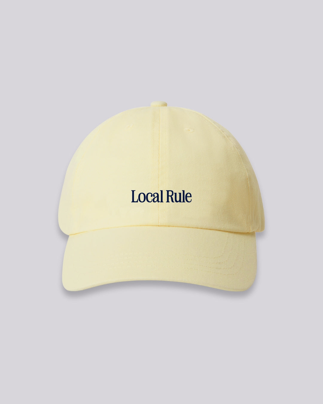Cotton Cap - Lemon Yellow