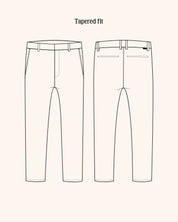 Lightweight Pants Tapered  - Beige