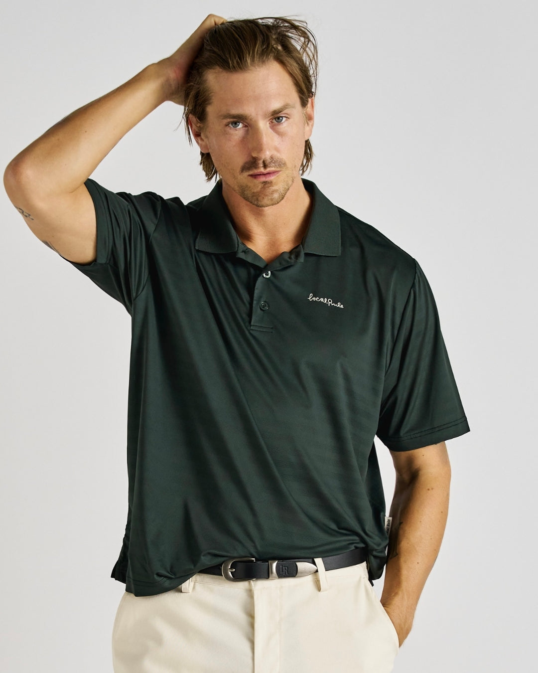 Lightweight Polo - Forest Green