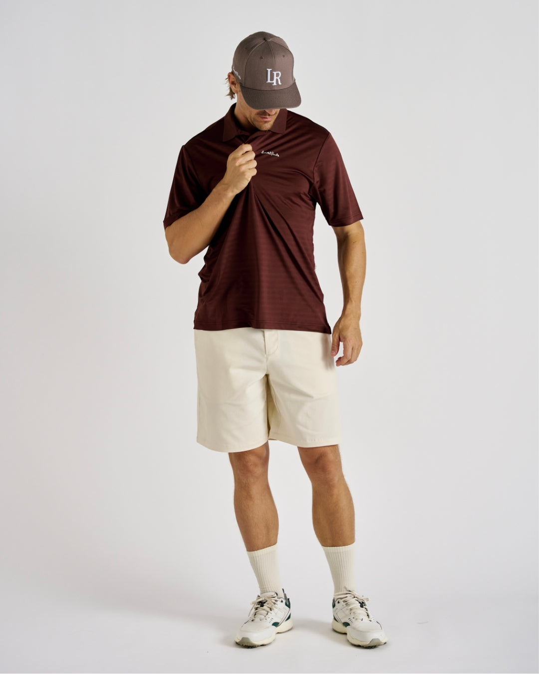 Lightweight Polo - Dark Red