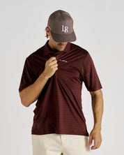 Lightweight Polo - Dark Red