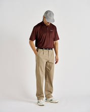 Lightweight Polo - Dark Red