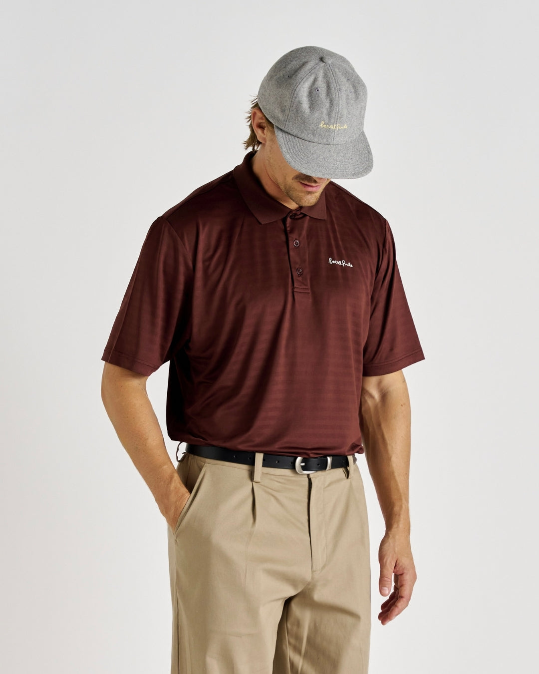Lightweight Polo - Dark Red