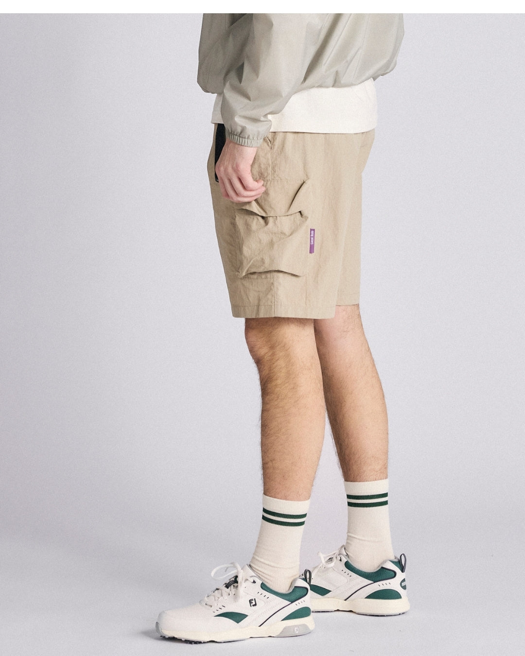 Cargo shorts - Beige-2