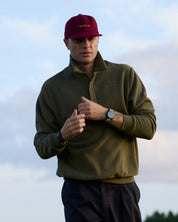 Wool Cap - Burgundy