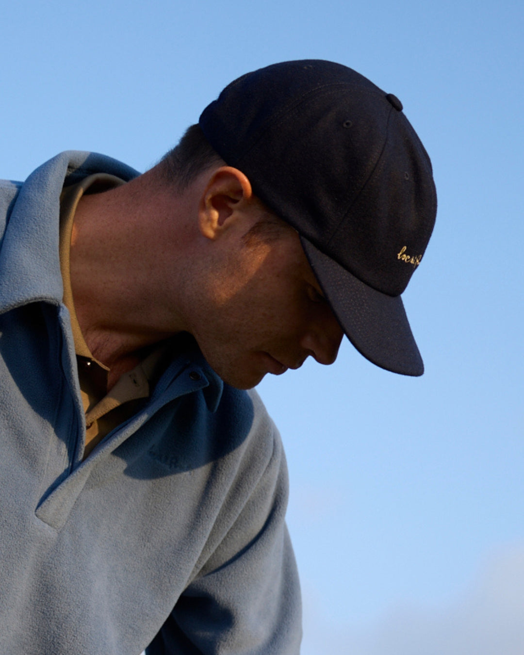 Wool Cap - Navy-4