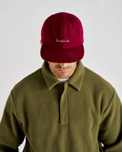 Wool Cap - Burgundy