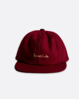 Wool Cap - Burgundy