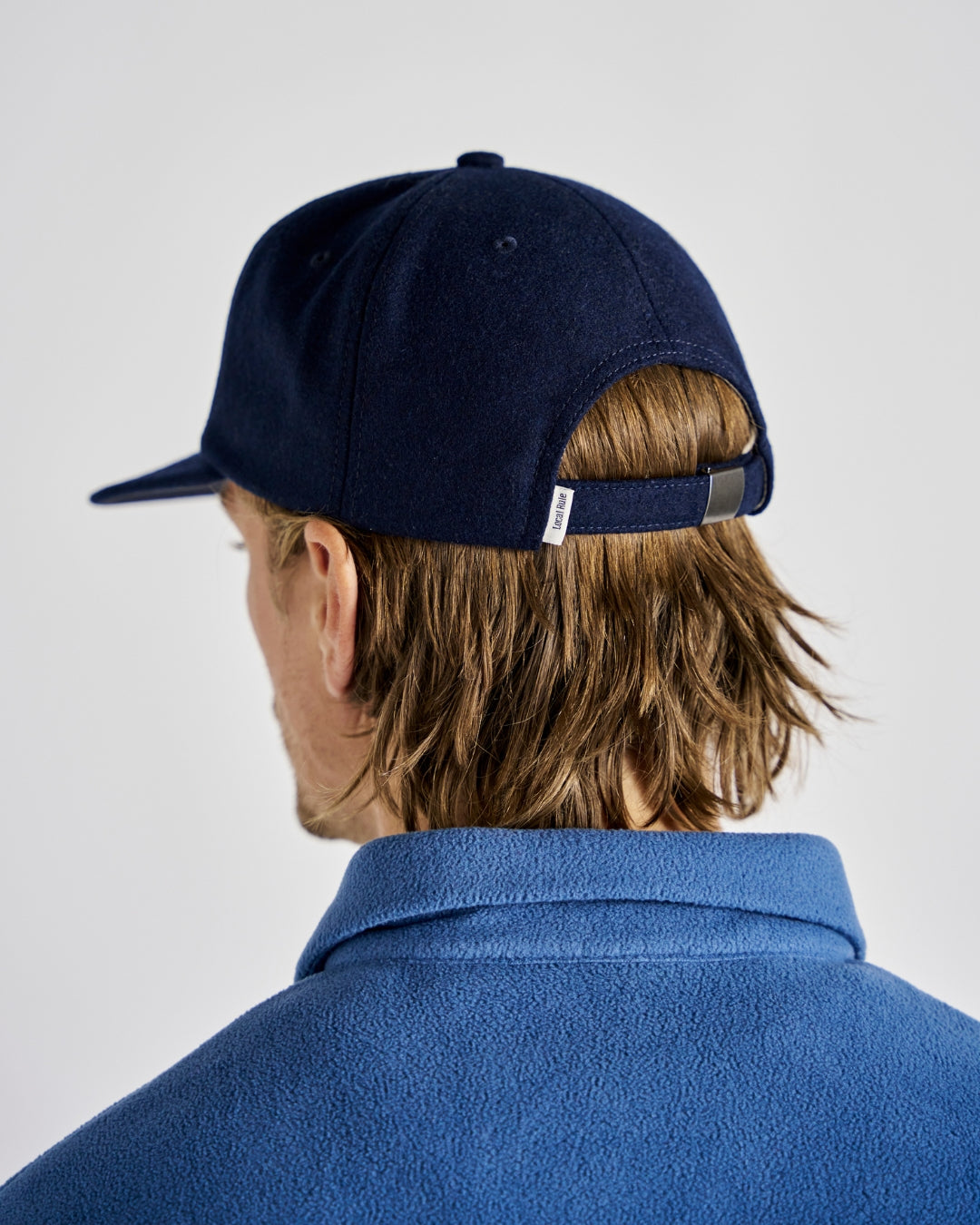 Wool Cap - Navy-3