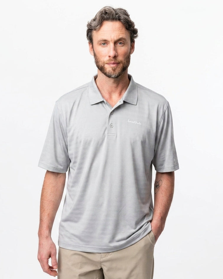 Lightweight Tech Polo - Gray